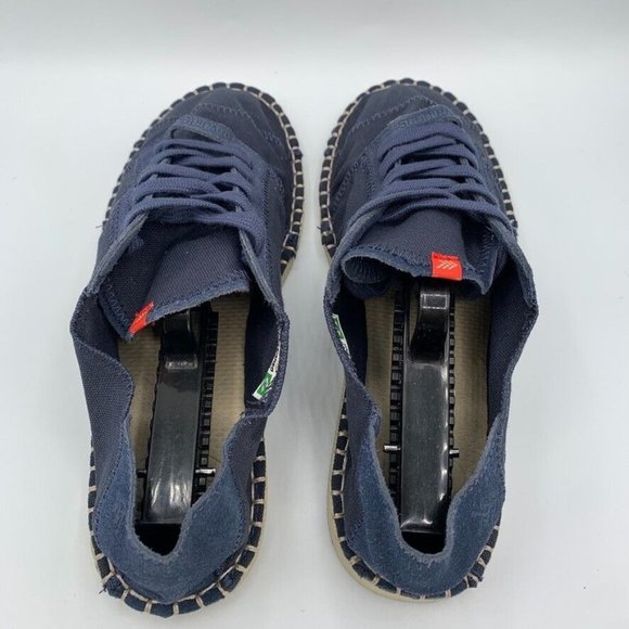 Havaianas Alpargatas Origine II Lace Up Sneakers Espadrille Size Womens 11 Blue - Picture 7 of 10
